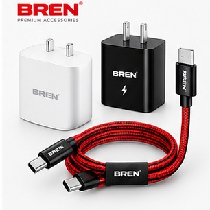 شاحن حائط مع كابل USB-C